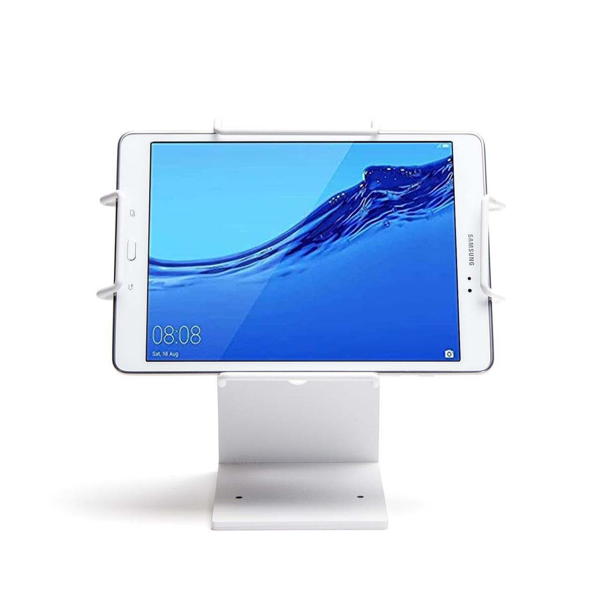 mUNITE EZDESK KIOSK STAND BLK view 2